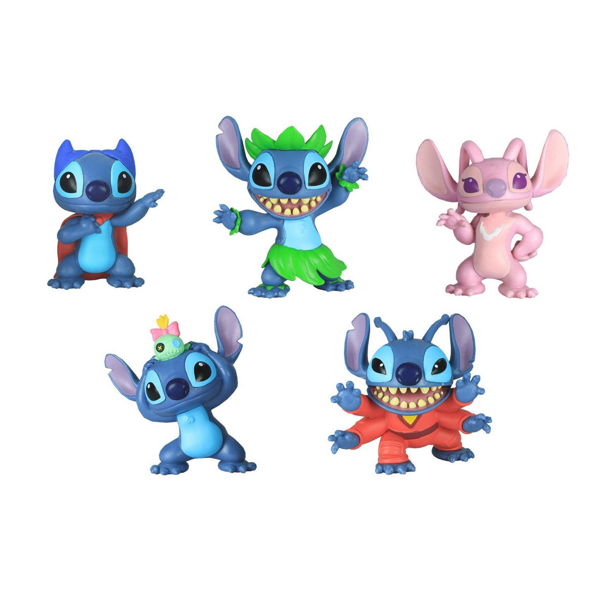 Stitch Set De 5 Figuras De Colección